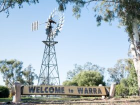 Pull up at the Richard Best Memorial Park in Warra and enjoy exploring this historical site.