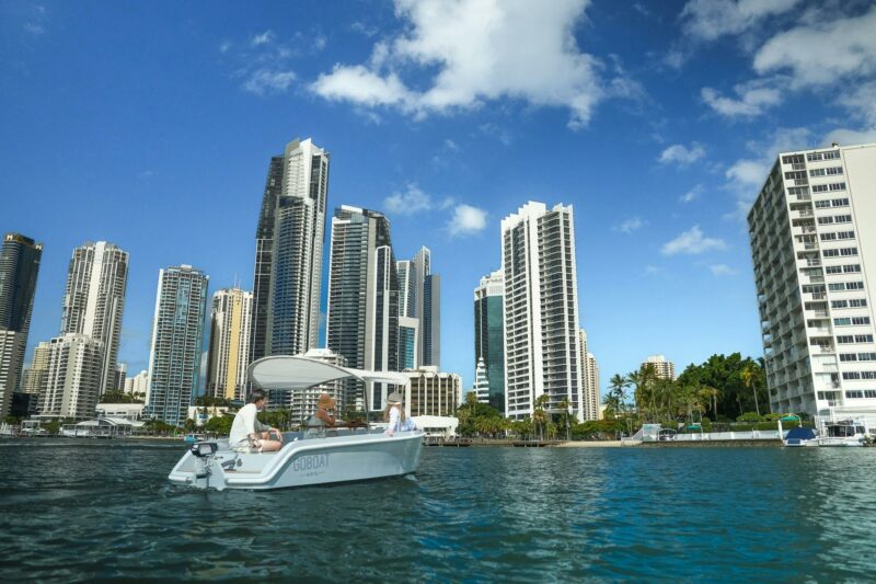 Group Enjoying a Luxury Picnic Cruise in the Sunny Gold Coast