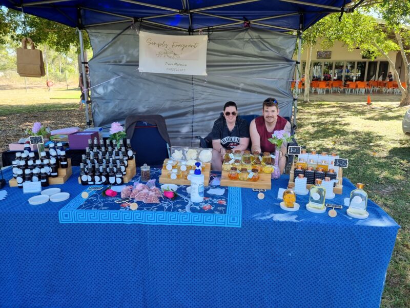 Simply Fragrant at the Country Market Day at the Thuringowa RSL Club