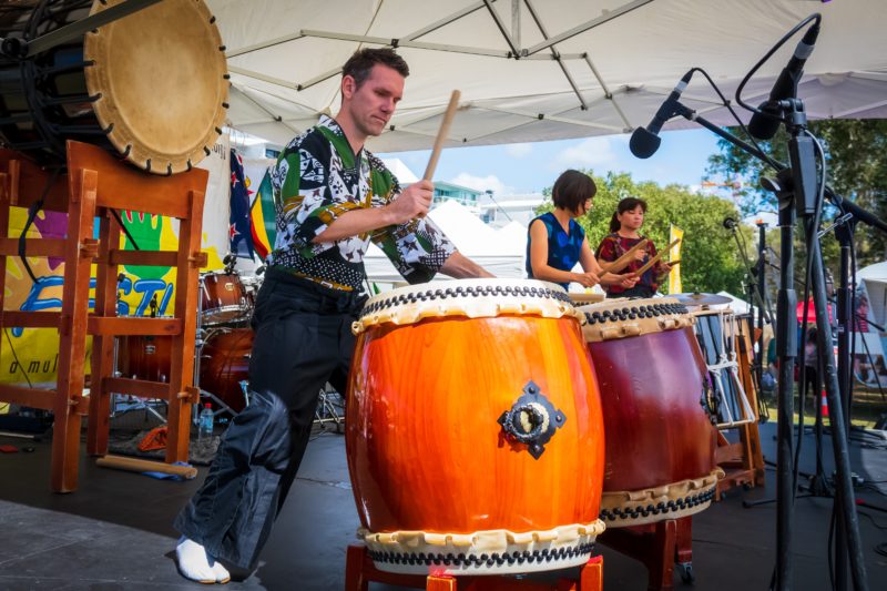 Festuri Multicultural Festival Drumming Performance