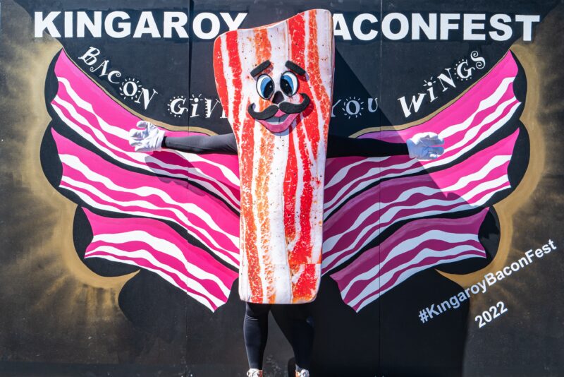 Baconman with wings