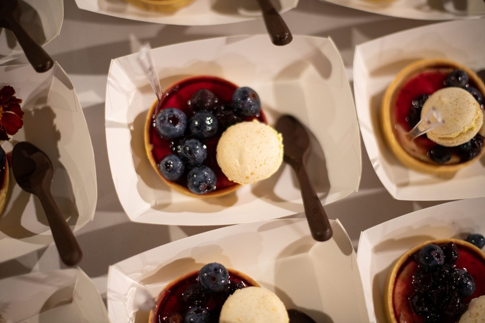 Desserts created by local Chef Kelly Voss for the 2022 North Burnett gourmet dining event