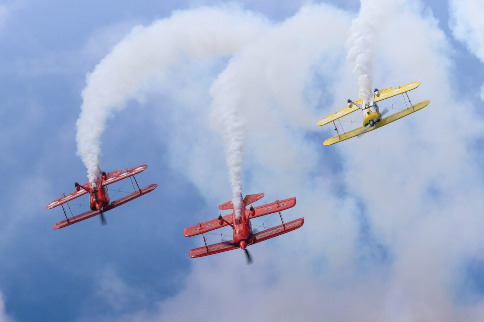 Aerobatic display at Pacific Airshow®