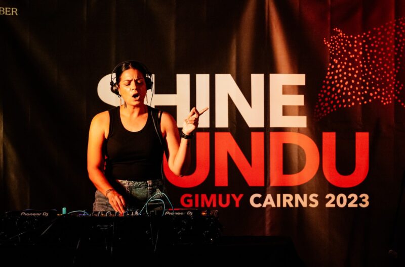 DJ at Shine On Gimuy