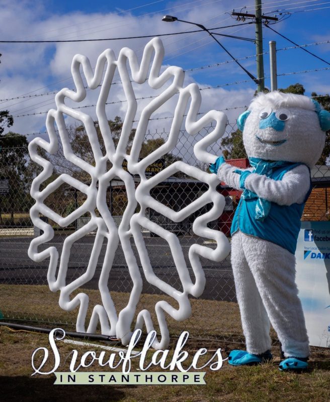 Snowflake Mascot