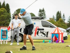 Golf Players at Storyfest Charity Golf Day