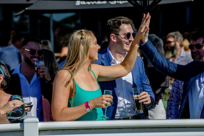 The winning feeling on XXX Doomben Cup Day 2023
