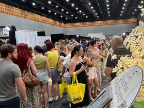 Lots of attendees at Your Local Wedding Guide Gold Coast Expo