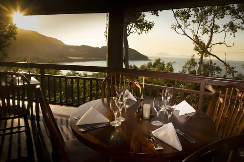 Osprey's Restaurant - arguably the best restaurant views in Tropical North Queensland.