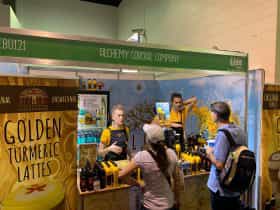 Some of our team sampling at the Ekka