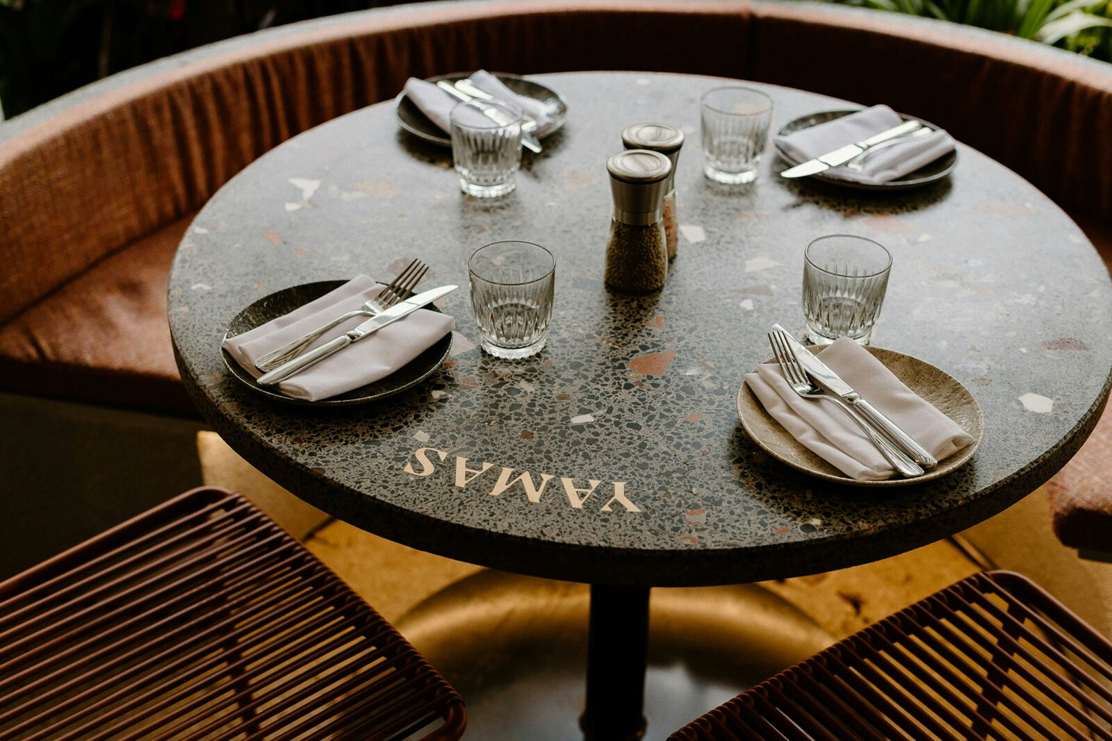 Table at Yamas