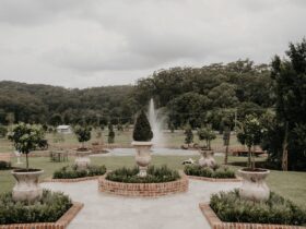 The Terrace and gardens at The Valley Estate