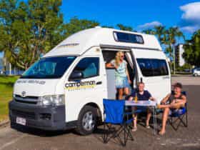 Campervan for perfect for small families and friends.