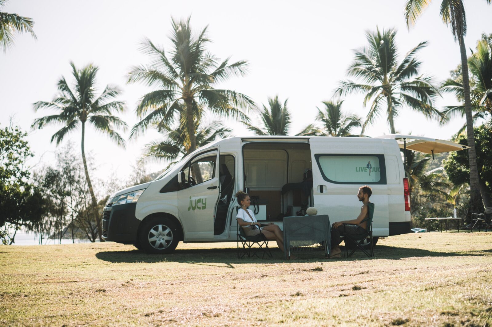 jucy-campervan-cairns-couple-campground
