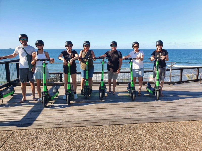 electric scooter hire, e scooters, scooter hire sunshine coast, things to do sunshine coast, scooter
