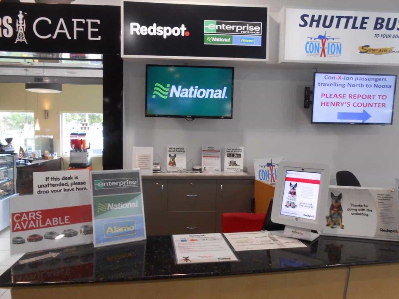 Sunshine Coast Airport - Redspot Car Rentals
