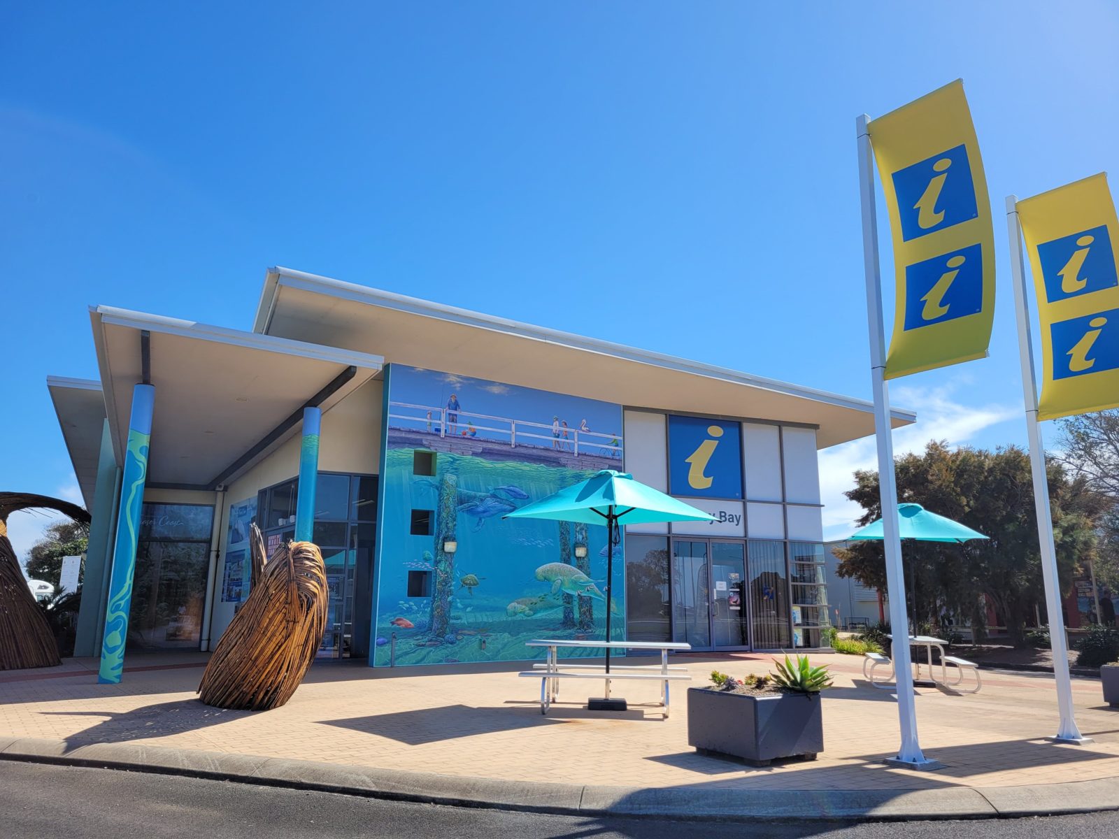 Hervey Bay Visitor Information Centre Whale Mural