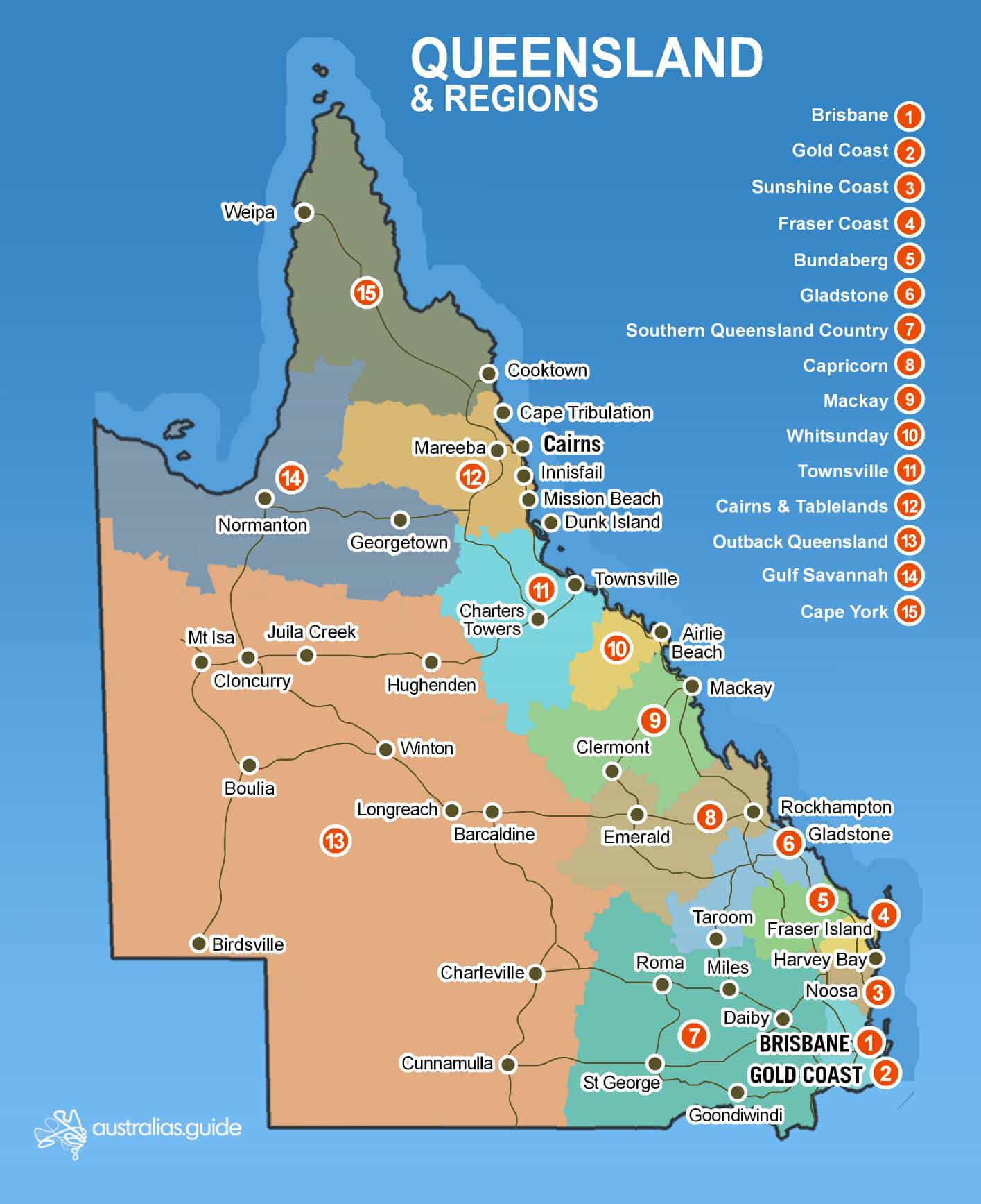 map of australia queensland        <h3 class=