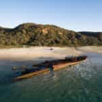 Maheno Shipwreck, World Heritage-listed Fraser Island, Fraser Coast.