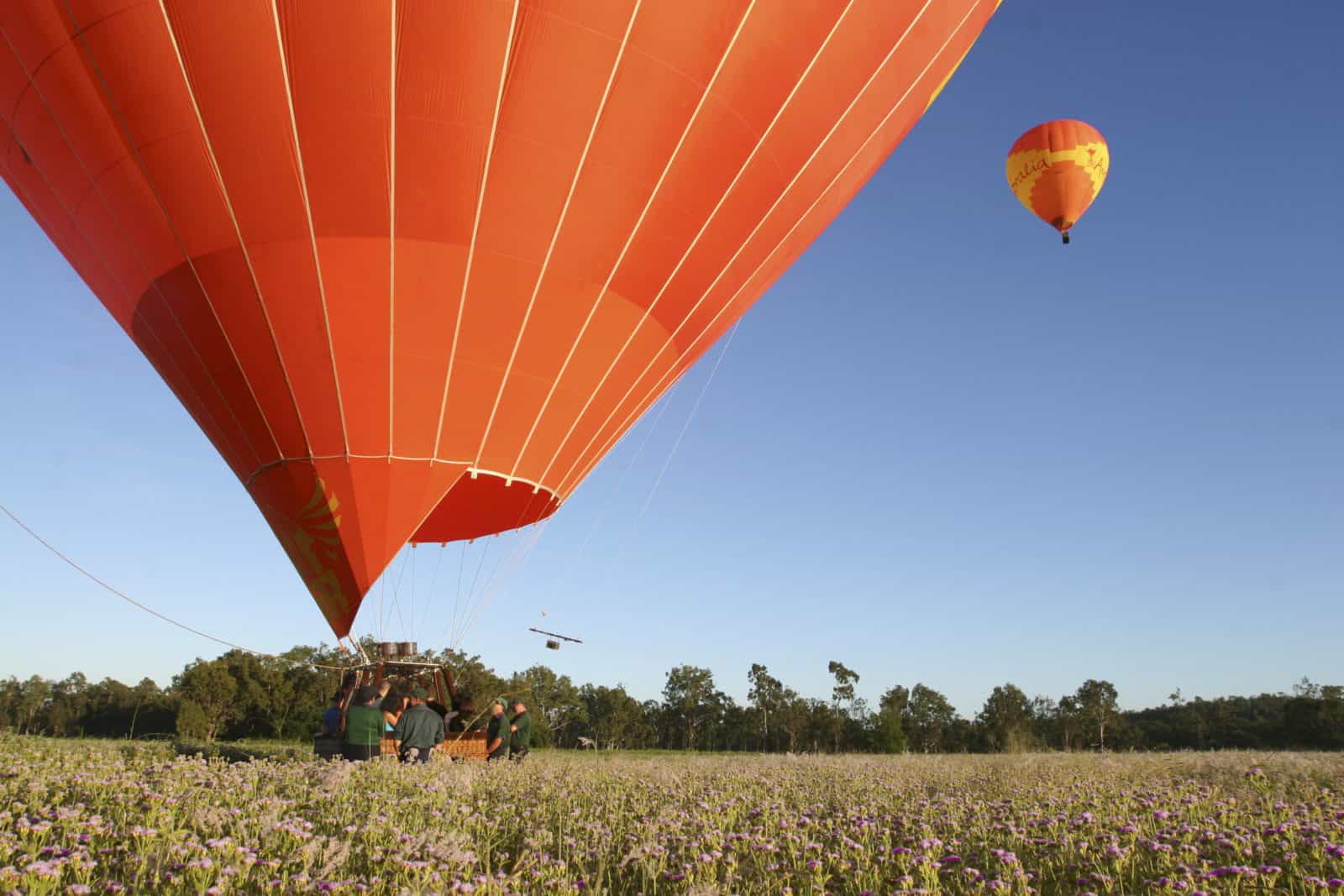 Hot Air Ballooning from Brisbane