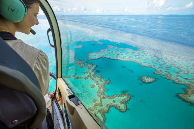 Scenic Flights over Heart Reef Whitsundays | Great Barrier Reef