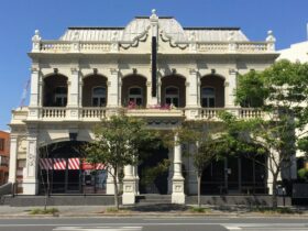 Photo of the front of the Princess Theatre in Woolloongabba