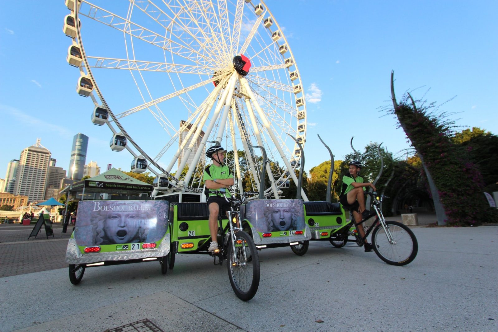 Green Cabs pedicab