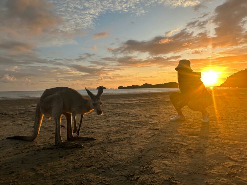 kangaroo beach sunrise