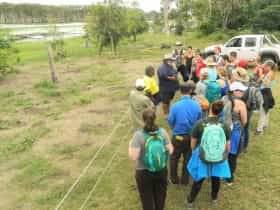 AIUP Group visiting the Mungalla Wetlands