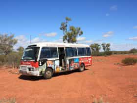 Tour Bus Outback Cunnamulla