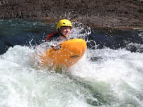 Extreme white water River boarding Tully River