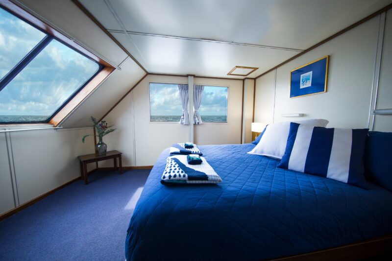 Reef Encounter Top Deck Club Room Liveaboard the Great Barrier Reef