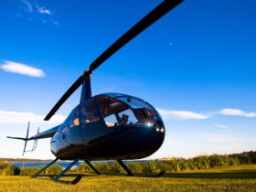 Your Robinson R44 Helicopter ready for take-off!