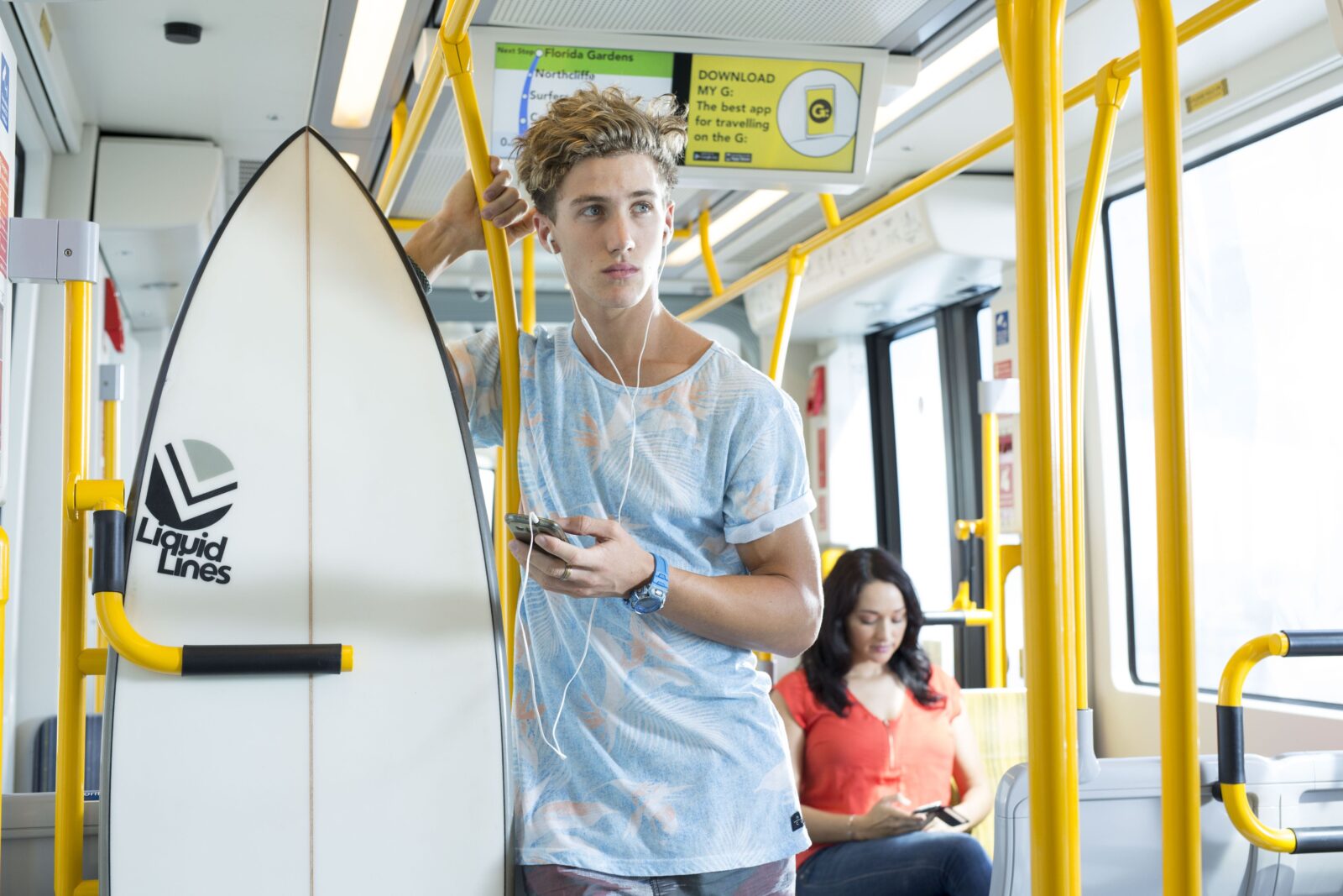 Gold Coast tram and bus travel