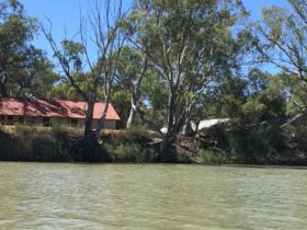 Located on the banks of the Murray