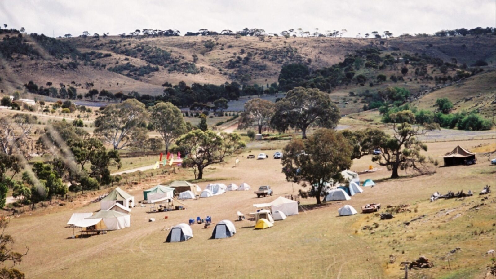 General Campsite Area (front paddock) (this Survival Camp was held in 2007, 100 x Scouts & 30 plus Leaders)