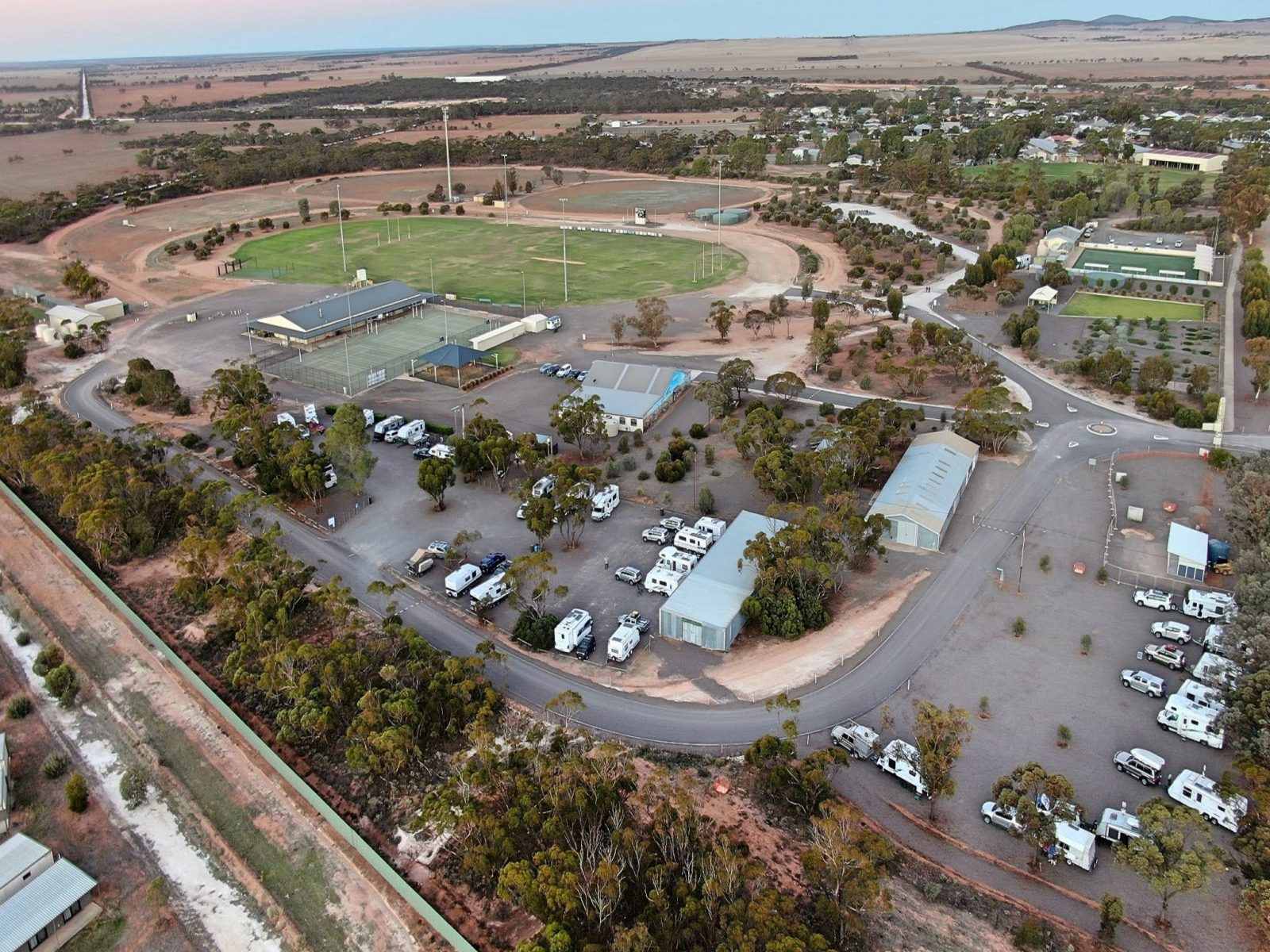 Aerial View of Recreation Reserve