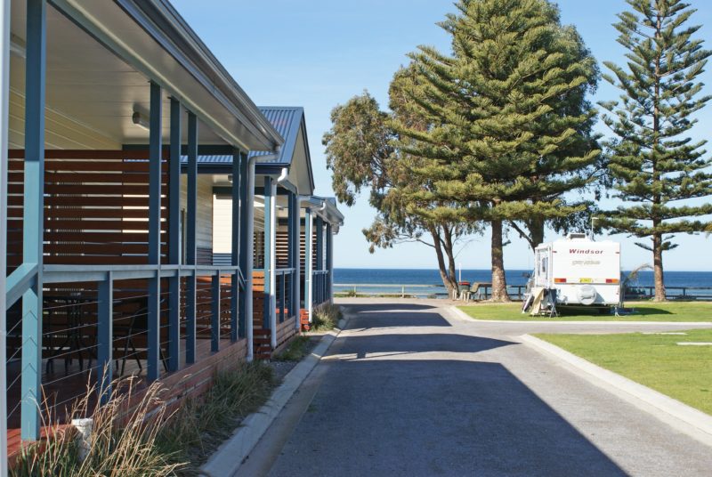 Beachfront accommodation