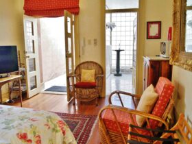 Loggia Spa Suite has private offstreet parking & courtyard
