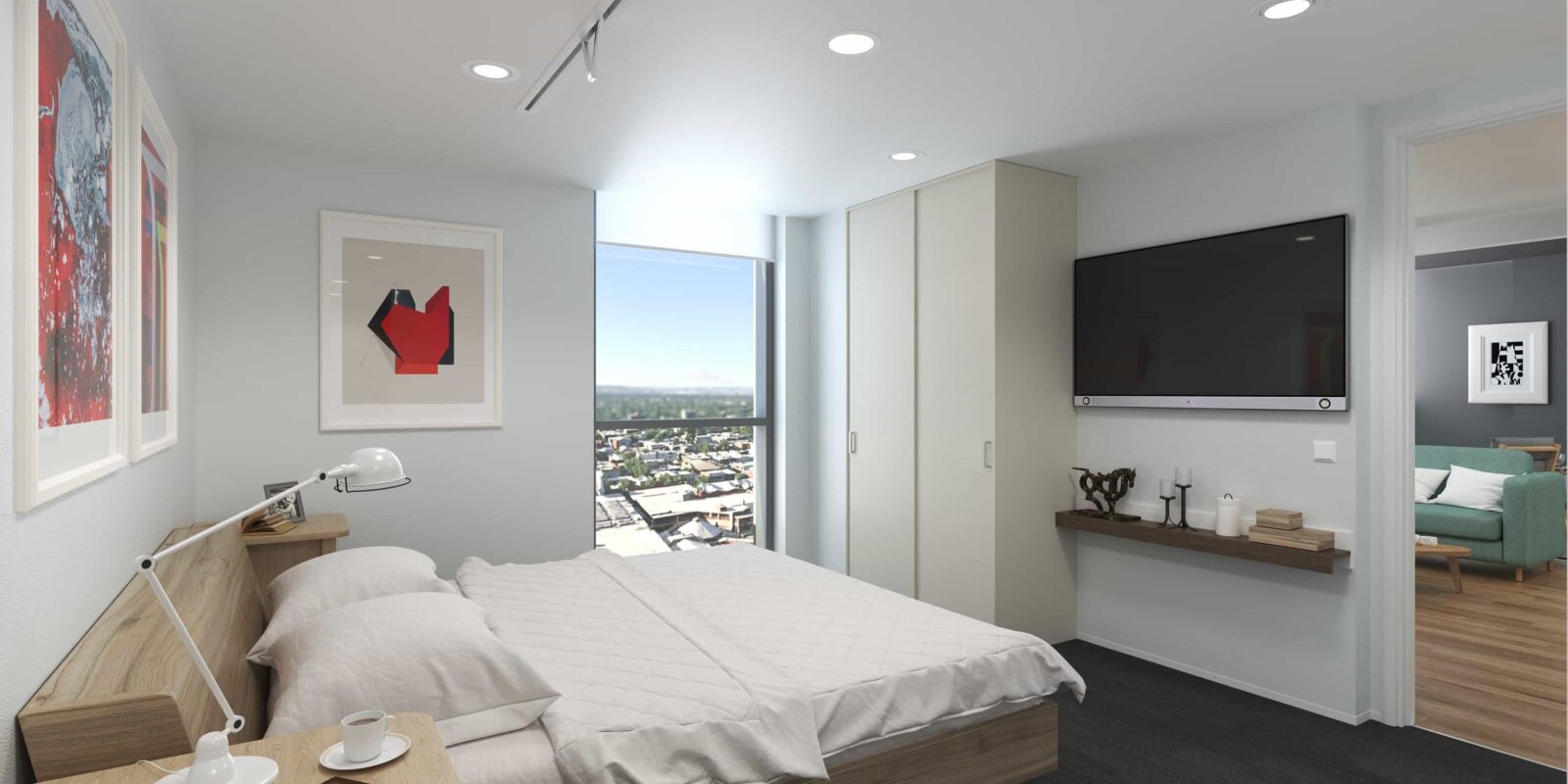U City Accessible Serviced Apartments - bedroom