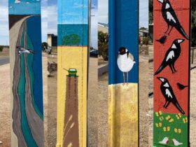 Examples of Stobie Pole Art