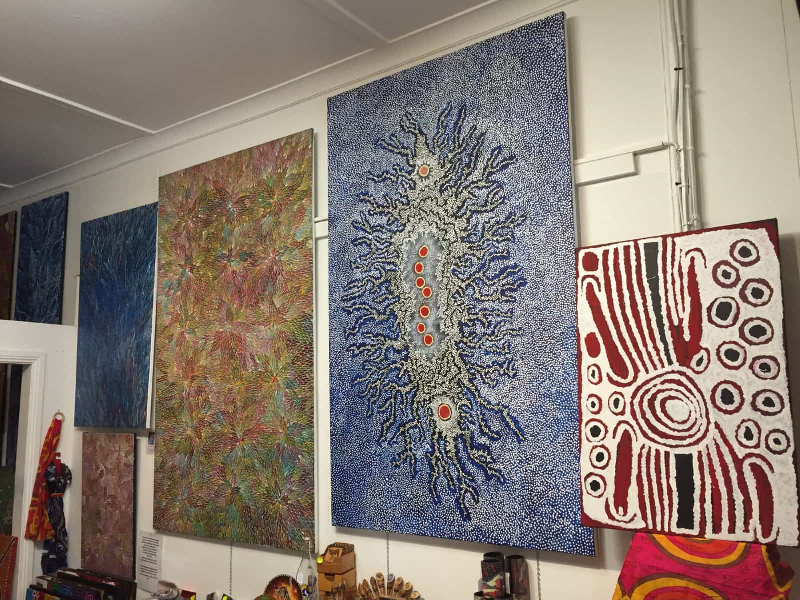 Aboriginal Art in the gallery space