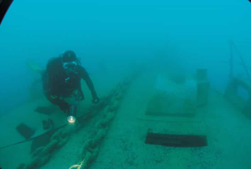 HMAS Hobart Dive Site
