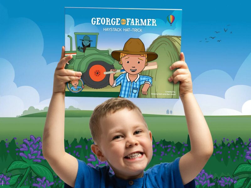 George the Farmer Haystack Hat-trick Book