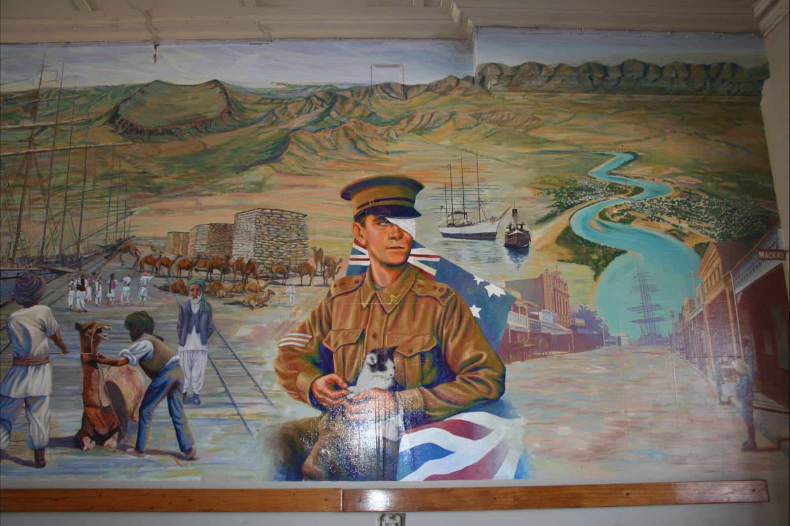 Railway Station Mural