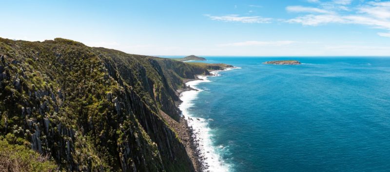 Views of the coast from Newland Head Conservation Park