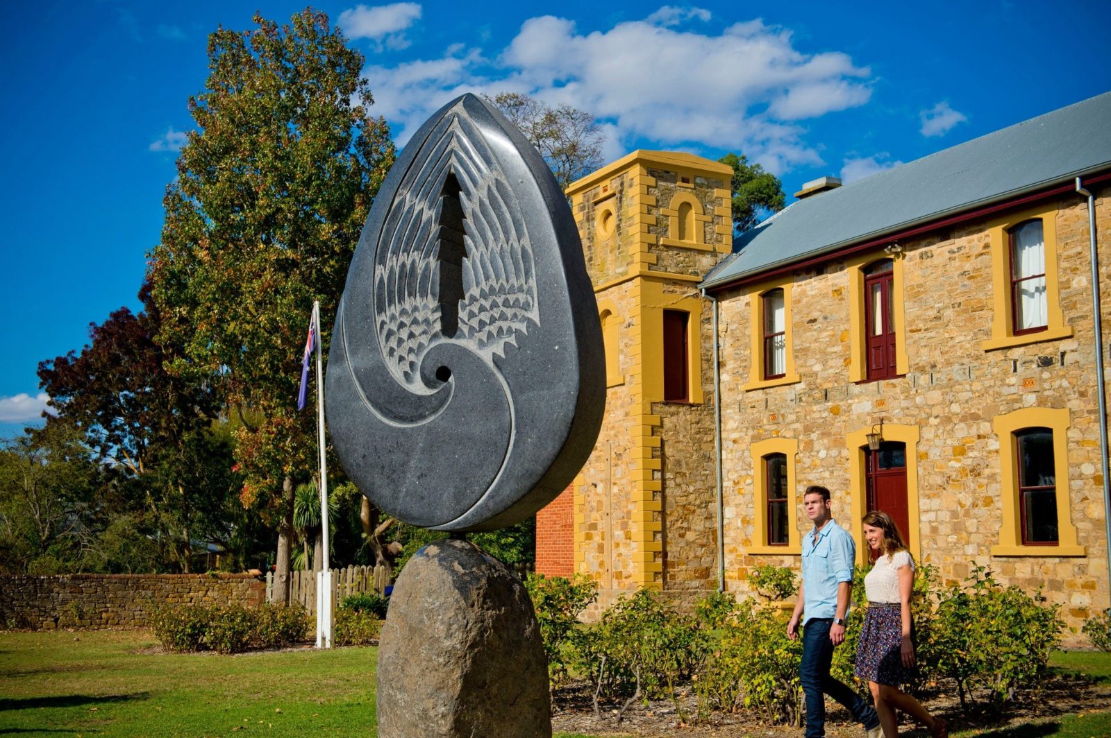 Angel of Hahndorf Sculpture, Hills Sculpture Trail, Hahndorf, Adelaide Hills