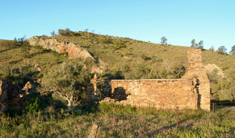 Oladdie Ruins from early pastoral history of Pekina Station Orroroo