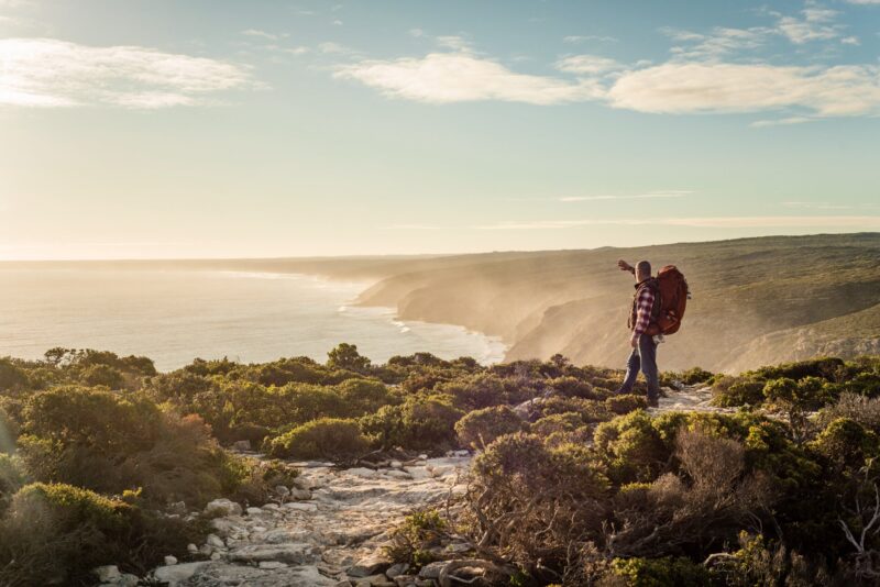 Views of the coastline from the Kangaroo Island Wilderness Trail – Fire Recovery Experience