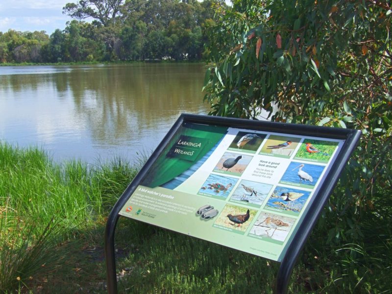Interpretive Signage at Laratinga Wetlands